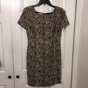 Jacqueline Ferrar Leopard Print Dress